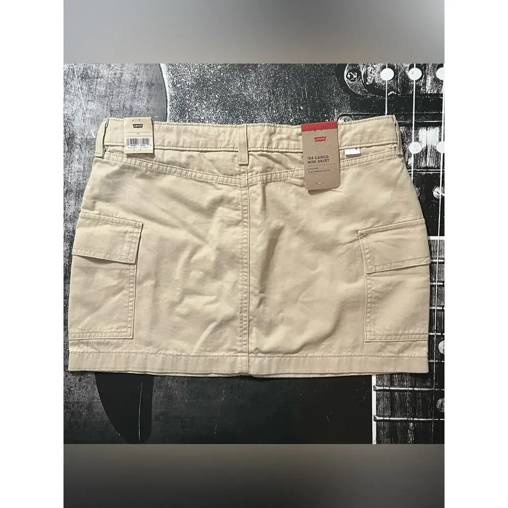 NWT Levi's '94 Cargo Mini Skirt